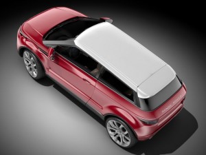 range rover evoque 3D-Modell