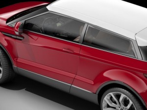 range rover evoque 3D-Modell