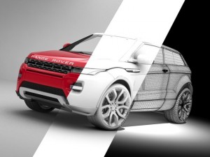 range rover evoque 3D-Modell