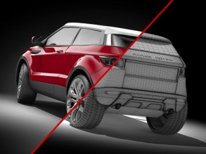 range rover evoque 3D-Modell