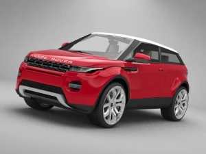 range rover evoque std mat 3D Model