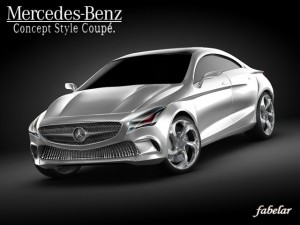 mercedes concept style coup 3D Model