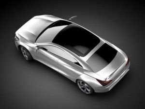 mercedes concept style coup Model 3D