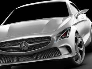 mercedes concept style coup Model 3D