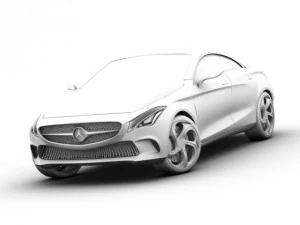 mercedes concept style coup 3D Model