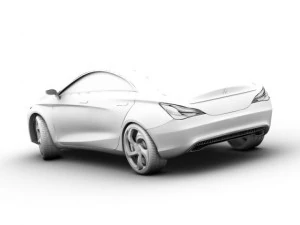 mercedes concept style coup 3D Model
