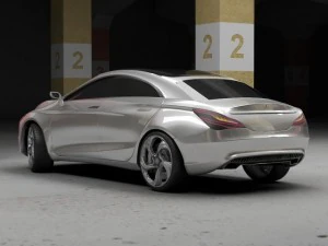 mercedes concept std mat 3D Model