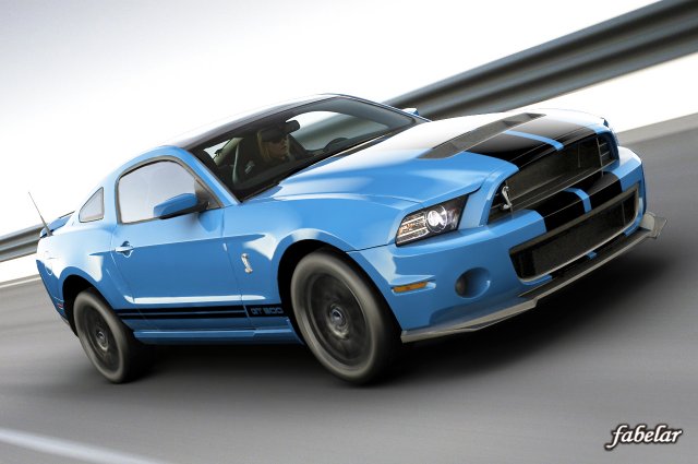 shelby gt500 2011 Modèle 3D .c4d .max .obj .3ds .fbx .stl .blend 