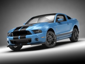 shelby gt500 2011 Modèle 3D