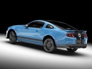 shelby gt500 2011 Modèle 3D