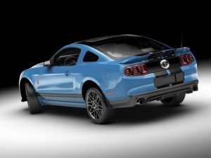 shelby gt500 2011 Modèle 3D