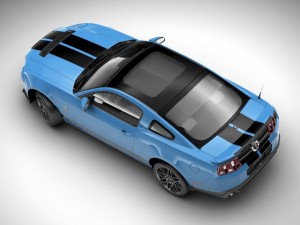 shelby gt500 2011 Modèle 3D
