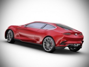 ford evos concept 3Dモデル