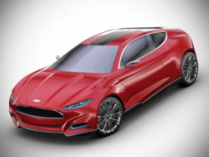 ford evos concept 3D Model