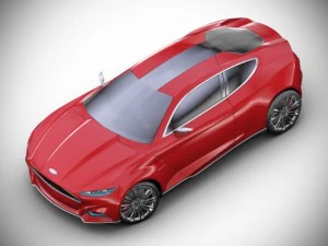 ford evos concept 3D Model