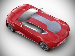 ford evos concept 3Dモデル