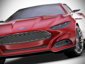 ford evos concept 3Dモデル