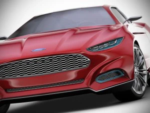 ford evos concept 3D Model