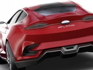 ford evos concept 3D Model