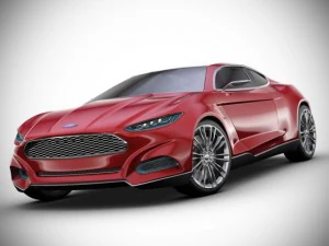 ford evos concept 3D Model