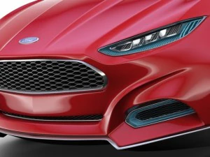 ford evos concept 3D Model