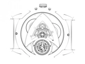 watch mechanism 5 3D Model