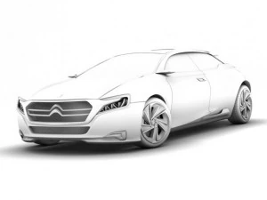 citroen numero 9 concept 3D Model
