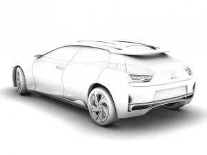 citroen numero 9 concept 3D Model