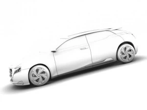 citroen numero 9 concept 3D Model