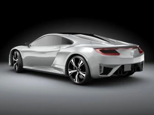 acura concept pack 3D Model