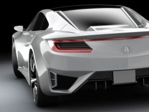 acura concept pack Modello 3D