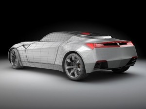 acura concept pack Modello 3D
