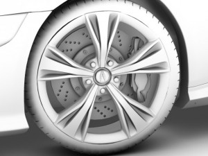 acura concept pack Modello 3D