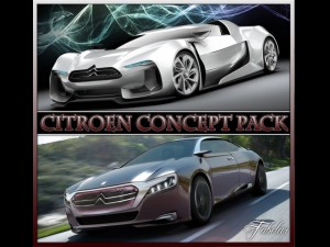 citroen concept pack 3D Model