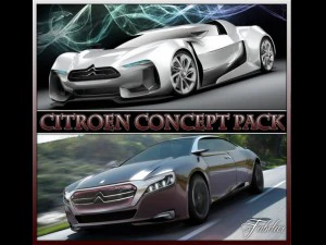 pacote conceito citroen Modelo 3D