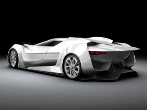 citroen concept pack 3D Model
