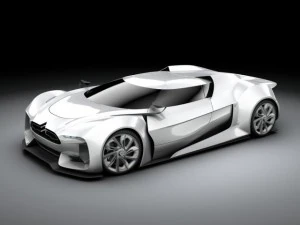 citroen concept pack 3D Model