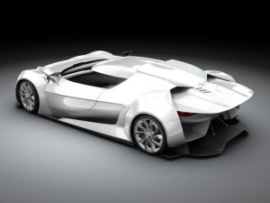 citroen concept pack 3D 模型