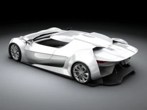 citroen concept pack 3D Model