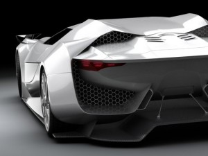 citroen concept pack 3D 模型