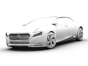 citroen concept pack 3D Model