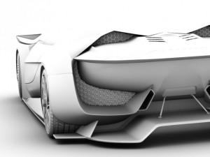 citroen concept pack 3D 模型