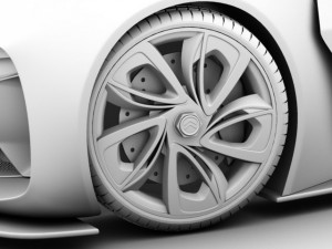 citroen concept pack 3D 模型