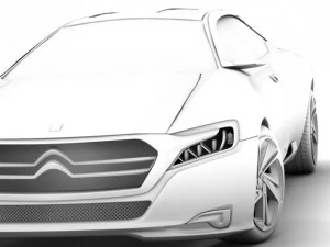citroen concept pack 3D Model