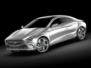 mercedes concept pack 3D Model