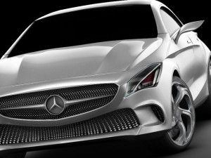 mercedes concept pack 3D Model
