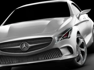 mercedes concept pack 3D Model