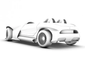 mercedes concept pack 3D Model