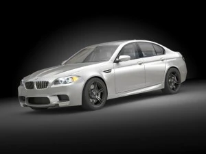 bmw m5 2012 3D Model