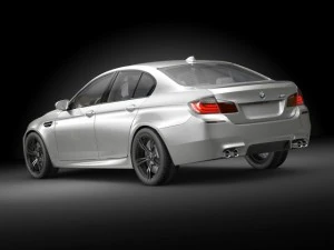 bmw m5 2012 3D Model